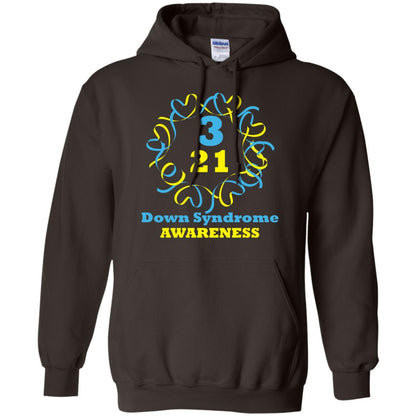Down Syndrome Awareness T Shirt Dark Chocolate