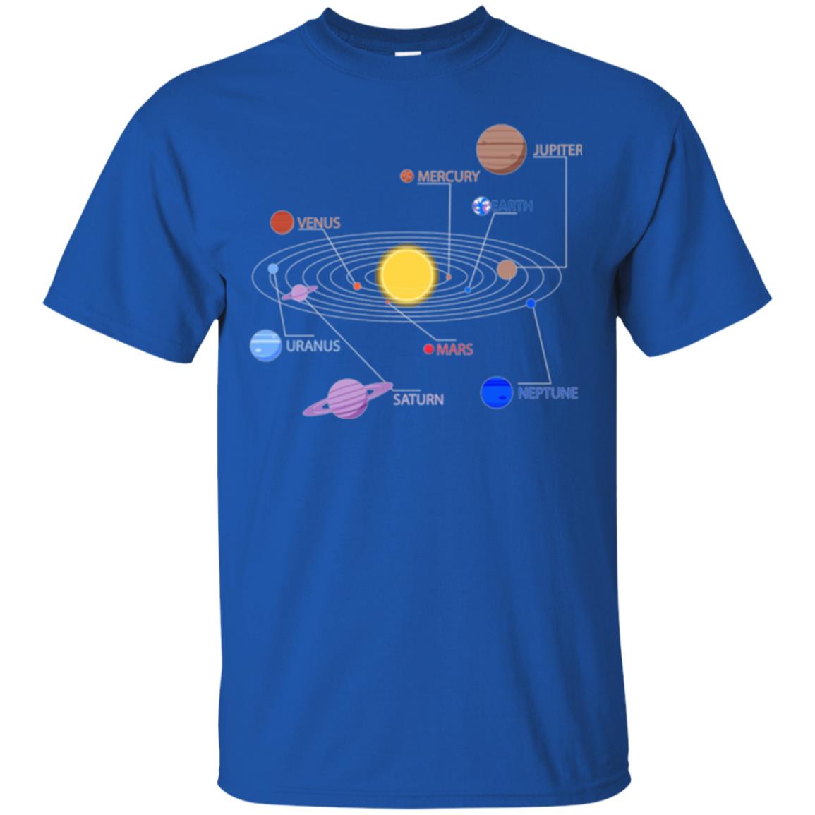 Solar System T-shirt Royal