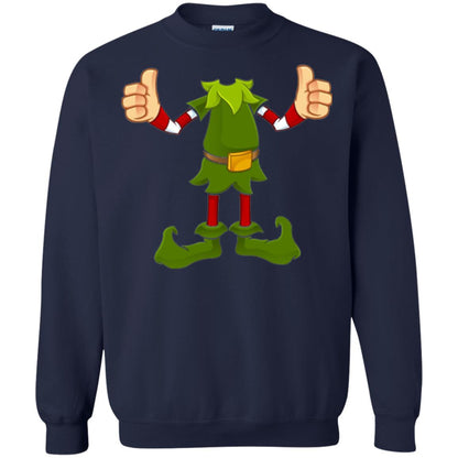 Chirstmas T-shirt Funny Elf Navy