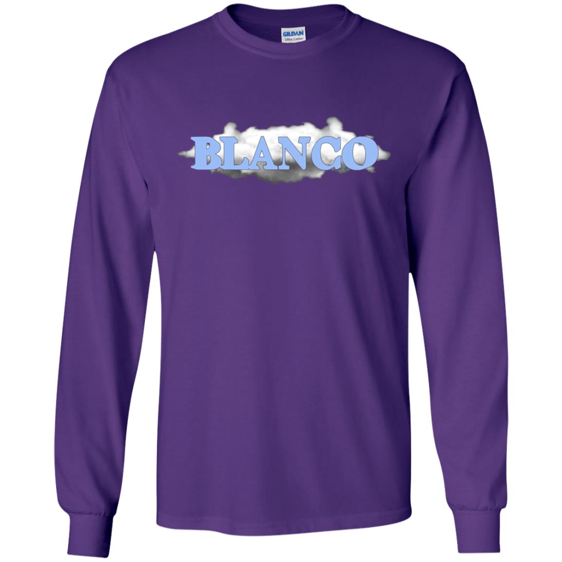 Blanco White Cloud T-shirt Purple