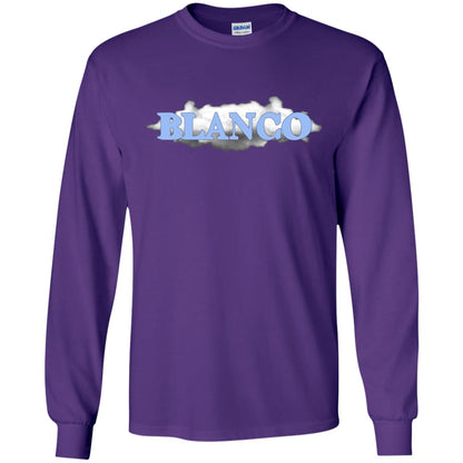 Blanco White Cloud T-shirt Purple