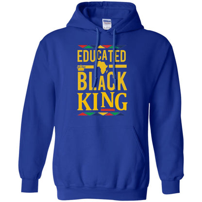 African Dna Pride T-shirt Dashiki Educated Black King Royal