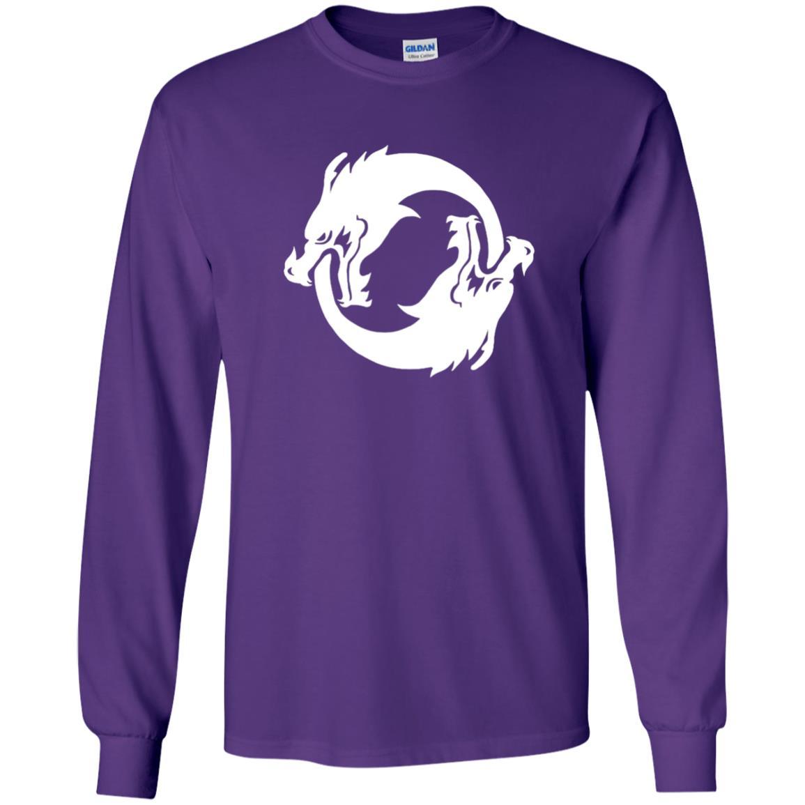 Dargon Lovers T-shirt Overwatch Hanzo Seal Spray Purple