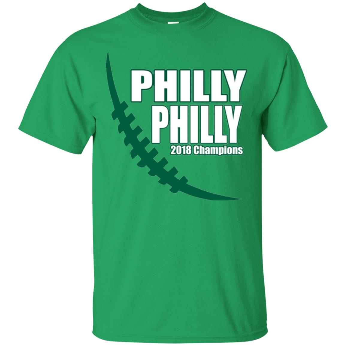 Football Lover T-shirt Philly Philly 2018 Championship Irish Green