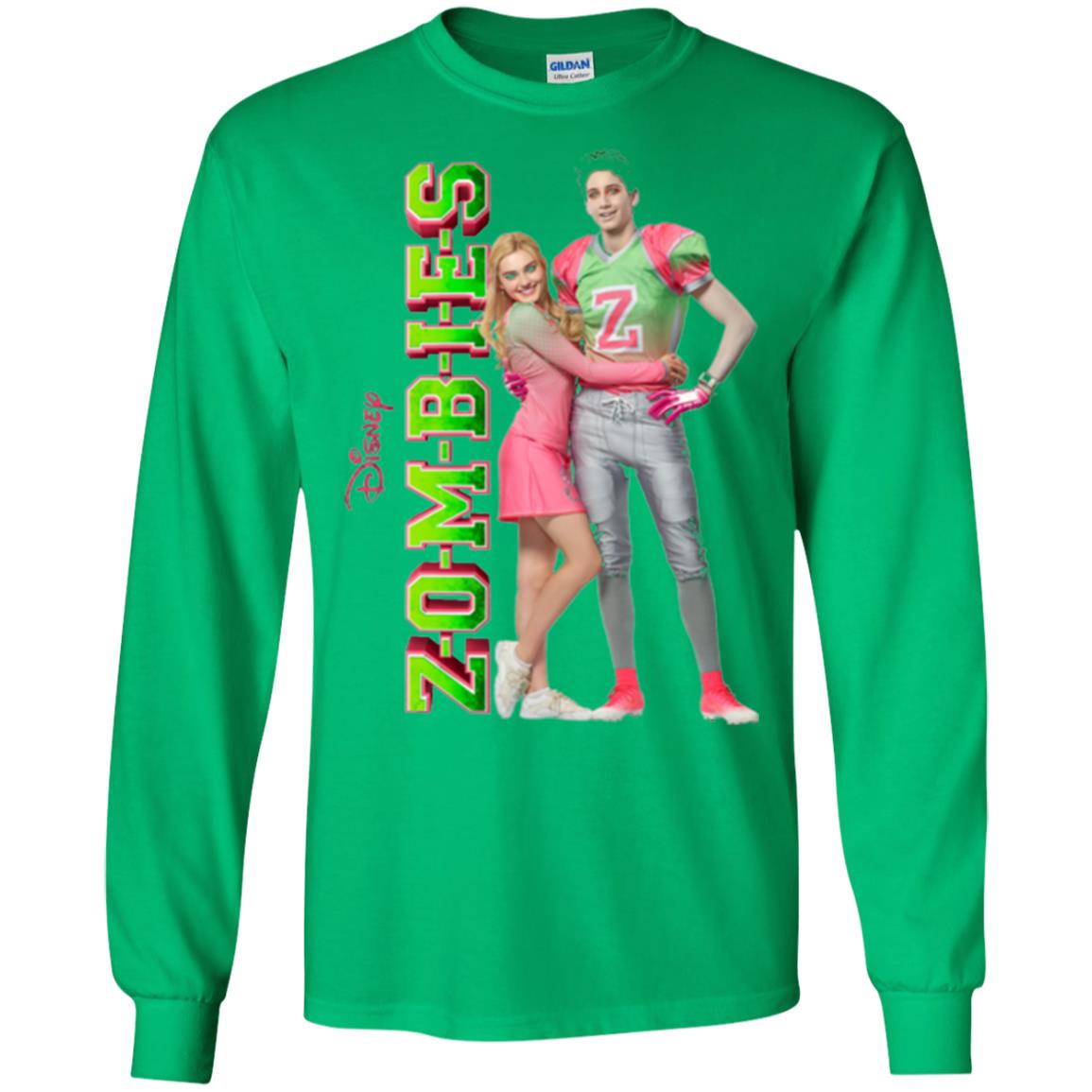 Zombies Cheer Football Lover T-shirt Irish Green
