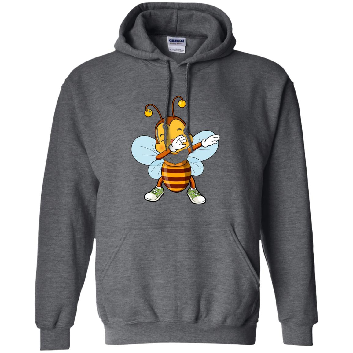 Dabbing Bee Dab Dancing Beekeeping Bee Lover T-shirt Dark Heather