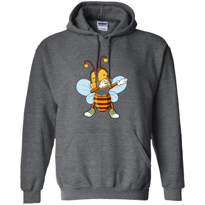 Dabbing Bee Dab Dancing Beekeeping Bee Lover T-shirt Dark Heather