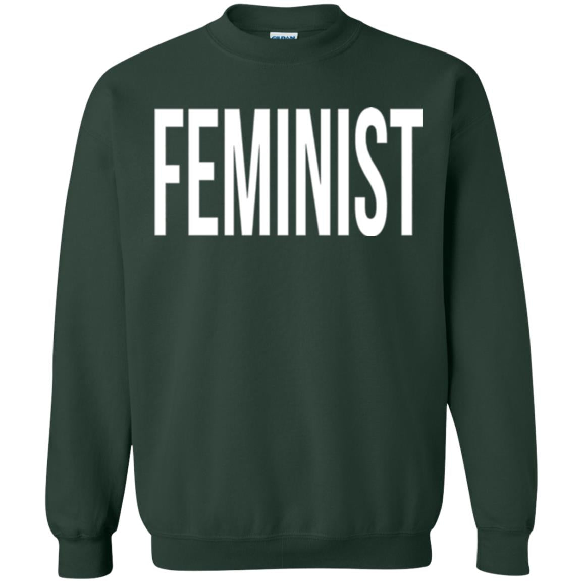 Feminist T-shirt Forest Green