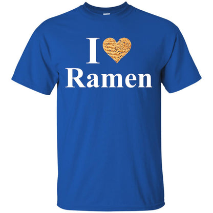 I Love Ramen Heart Ramen T-shirt Royal