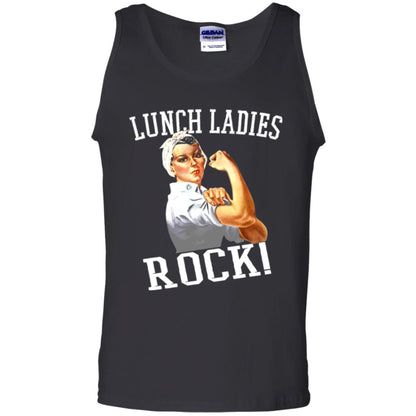 Lunch Ladies Rock Cafeteria Lunch Lady T-shirt Black