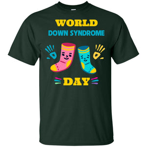 World Down Syndrome Day Hands And Stocks ShirtG200 Gildan Ultra Cotton T-Shirt