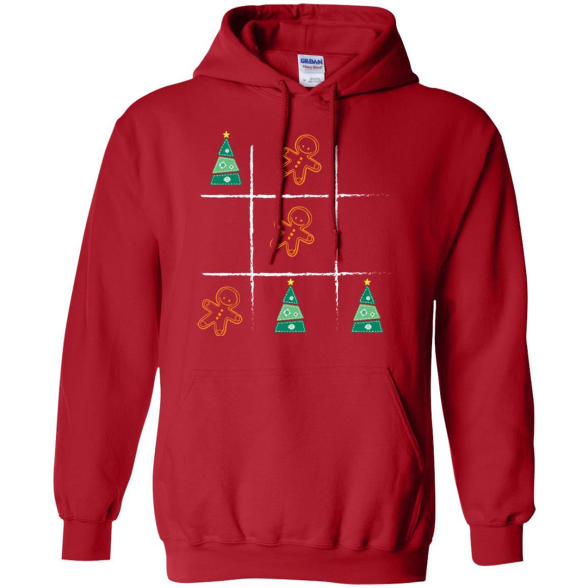 Christmas T-shirt Tic Tac Toe Board Game Red