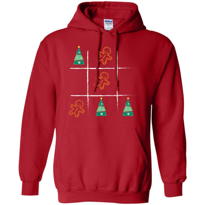 Christmas T-shirt Tic Tac Toe Board Game Red