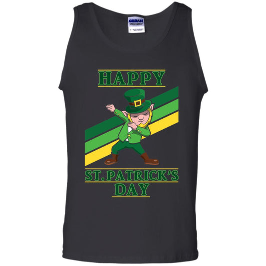 Dabbing Leprechaun Saint Patrick_s Day T-shirt Black
