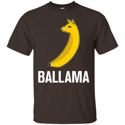Ballama Funny Summer Melon Fruit Shirt Dark Chocolate