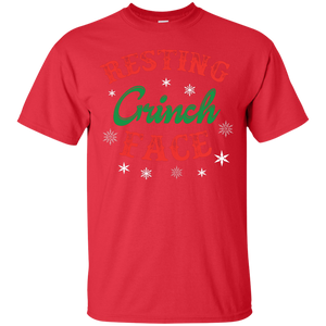 Christmas T-Shirt Resting Grinch Face