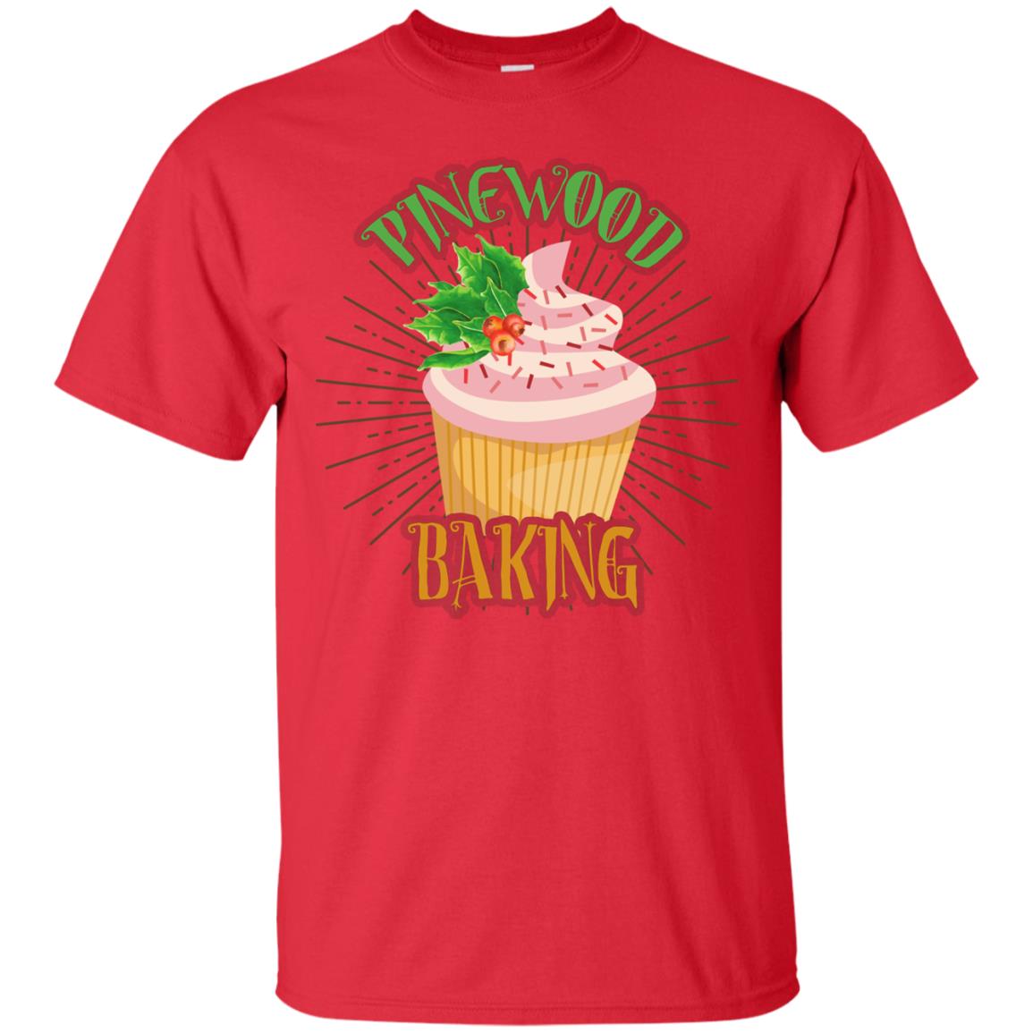 Pinewood Baking Gift Shirt For Cupcake Lover Red