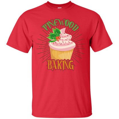 Pinewood Baking Gift Shirt For Cupcake Lover Red