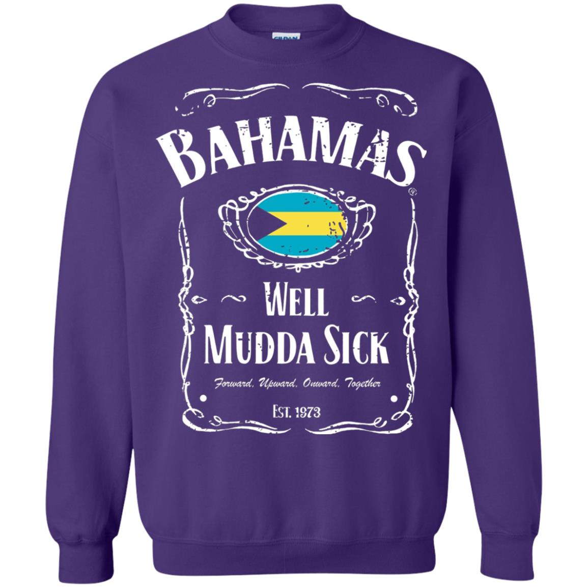 Vintage Bahamas Vacation T-shirt Well Mudda Sick Souvenir Purple