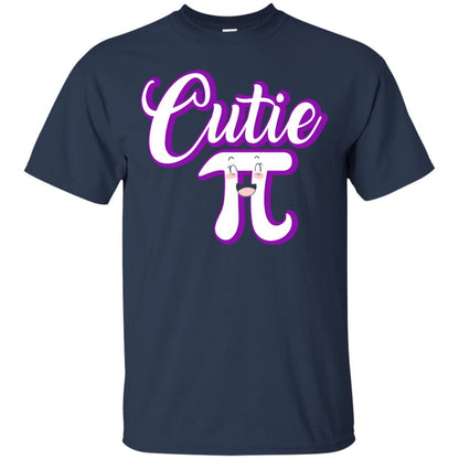 Cutie Pi Math Teacher T-shirt Navy
