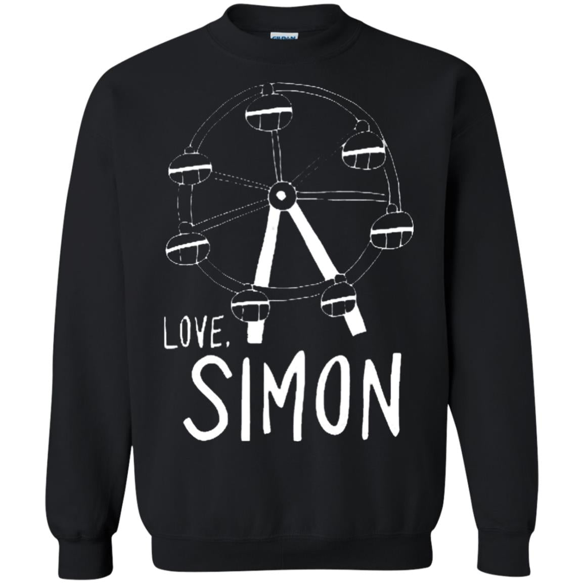 Love Simon Ferris Wheel Doodle T-shirt