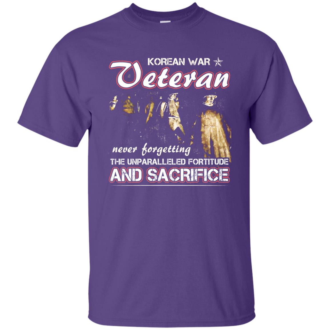 Korean War Veteran Never Forgetting The Unparalleled Fortitude And Sacrifice Purple