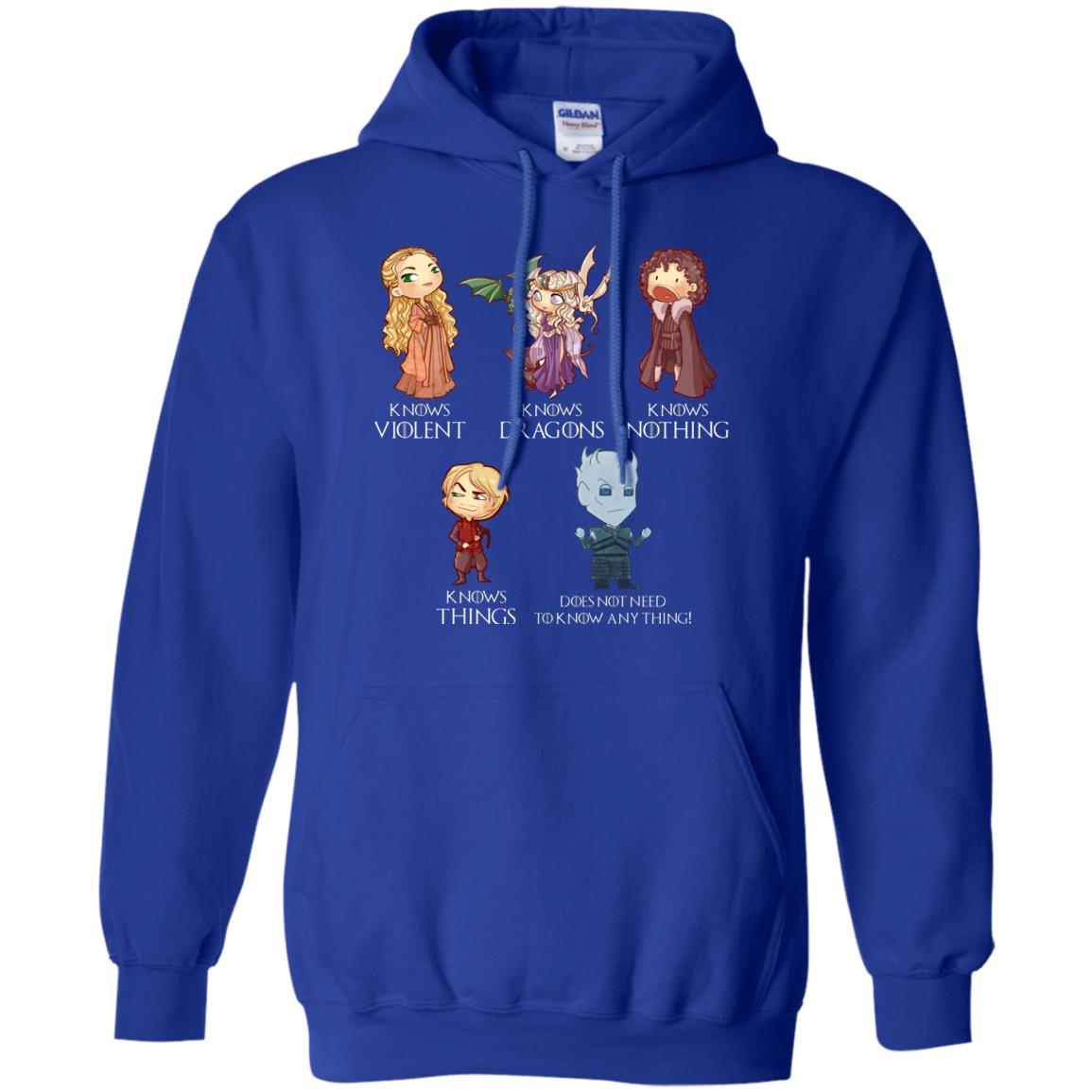 Know Something Game Of Thrones Fan T-shirt Royal