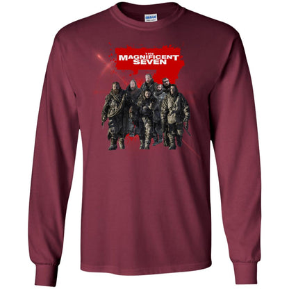 The Magnificent Seven Game Of Thrones Version T-shirt Maroon