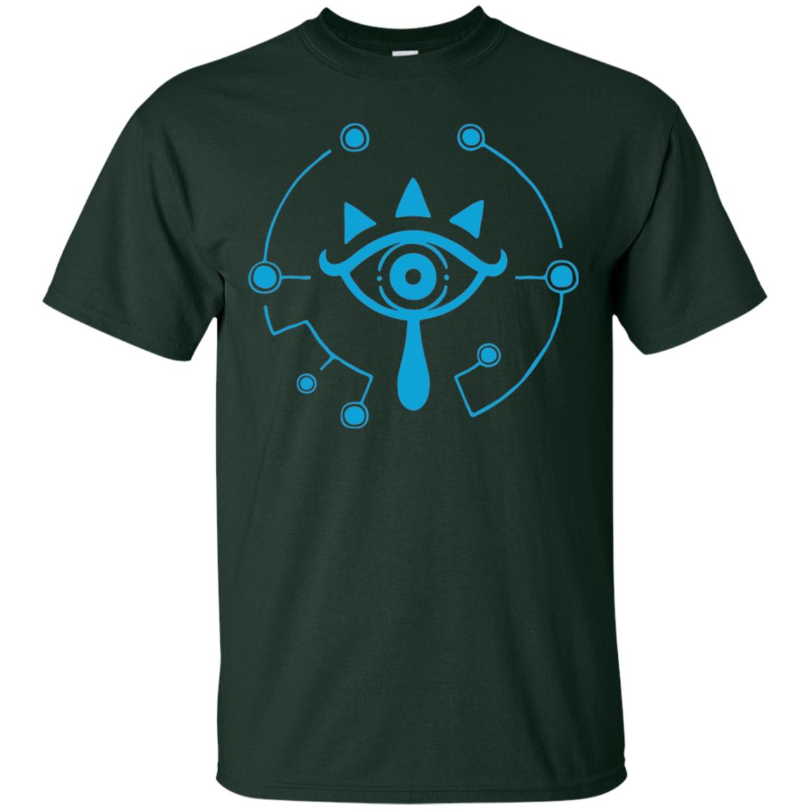 Nintendo Zelda Breath Of The Wild Sheikah Eye Logo T-shirt Forest