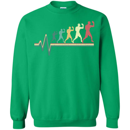 Boxing Heartbeat Boxer Gift Shirt Irish Green