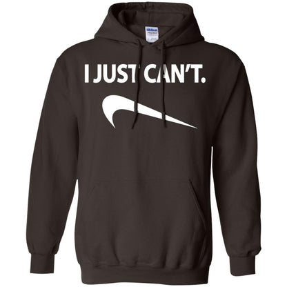 Funny I Just Cant Shirt Dark Chocolate
