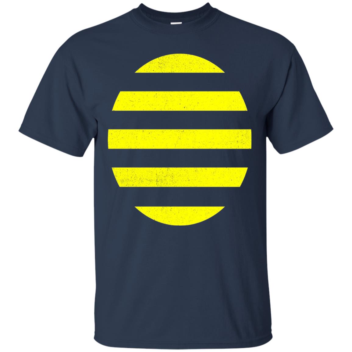 Funny Bumblebee Bee T-shirt Navy