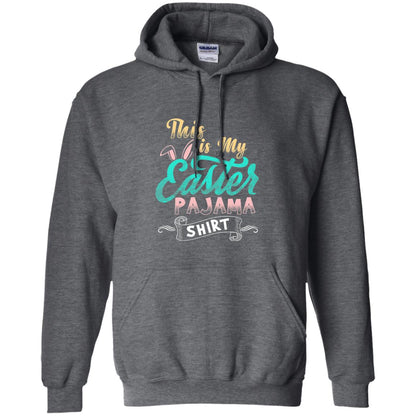 Easter T-shirt This Is Easter Pajama Shirt Dark Heather
