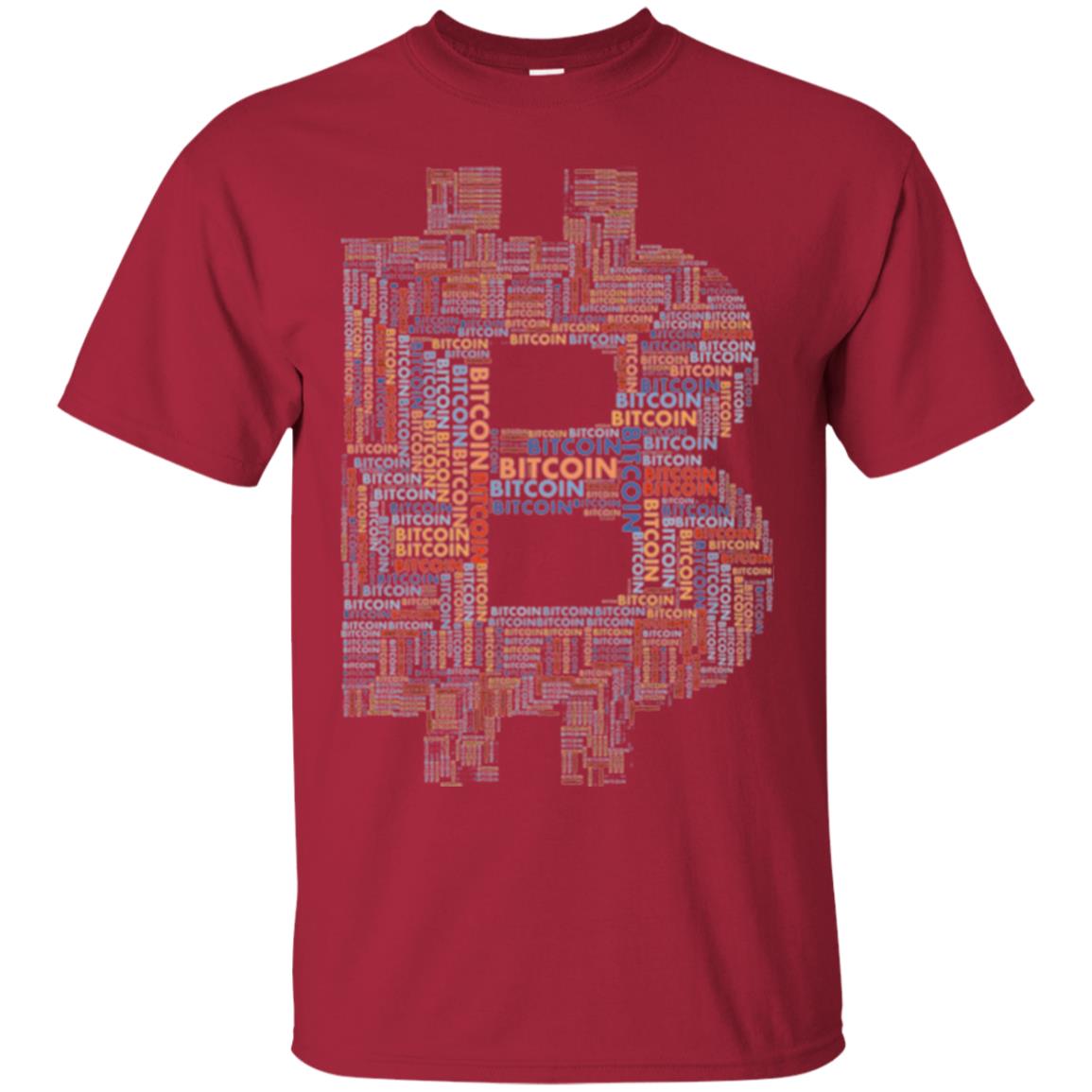 Bitcoin T-shirt Cardinal