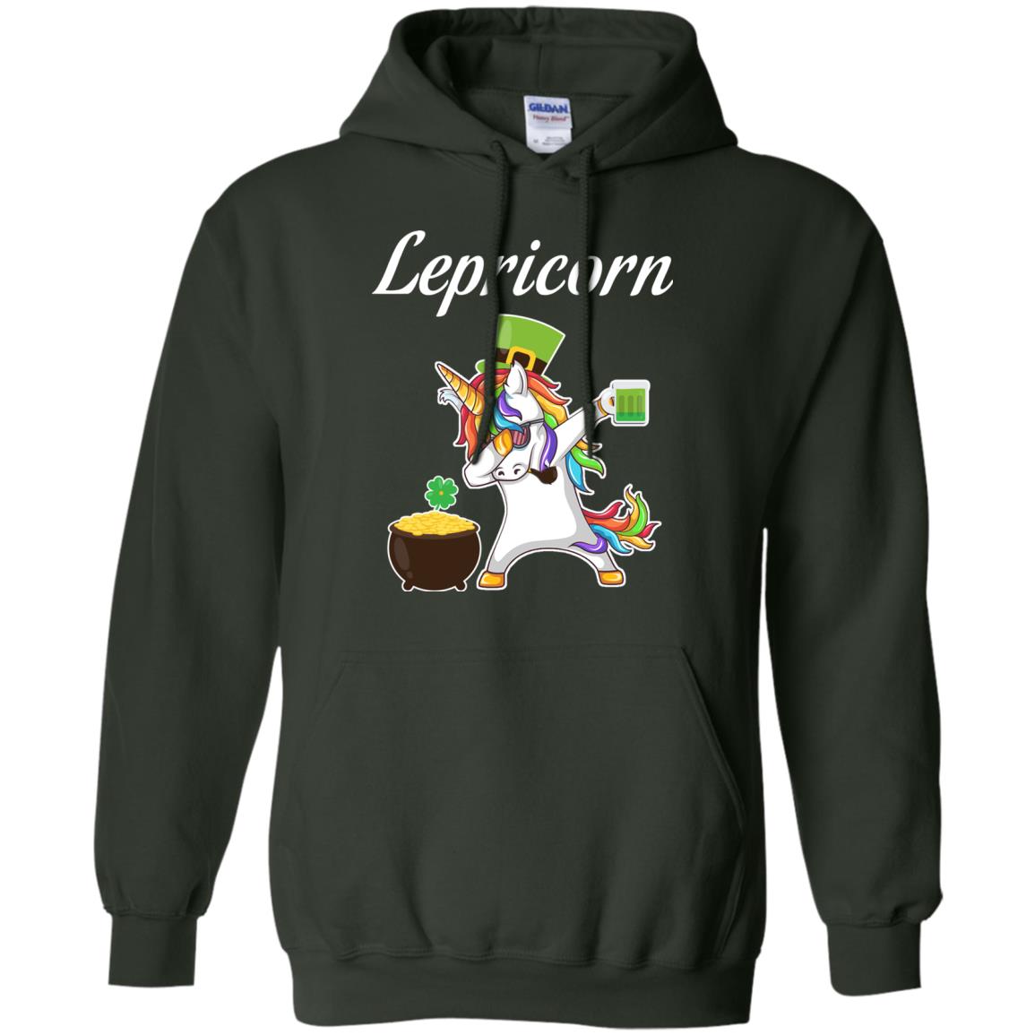 Lepricorn Saint Patrick's Day T-shirt Forest Green