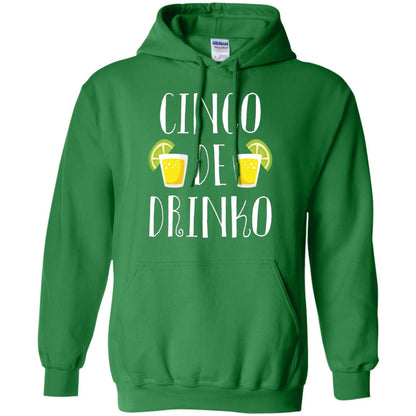 Cinco De Mayo Drinko Drink Lover Shirt Irish Green