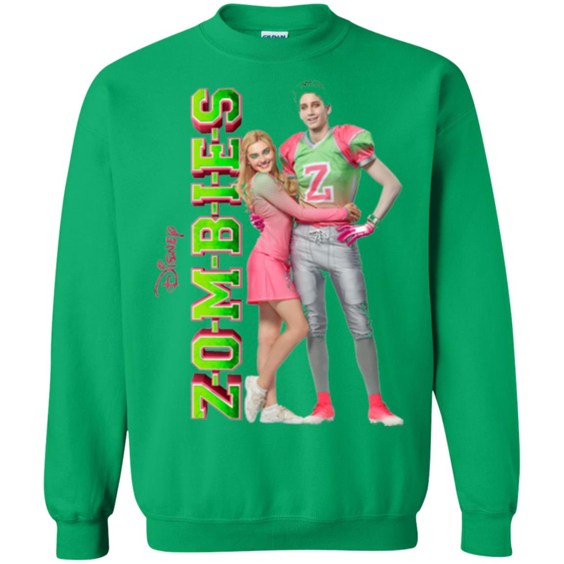 Zombies Cheer Football Lover T-shirt Irish Green