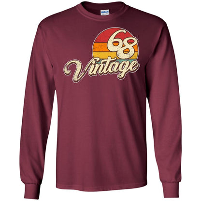 50th Birthday Shirt 1986 Vintage Maroon