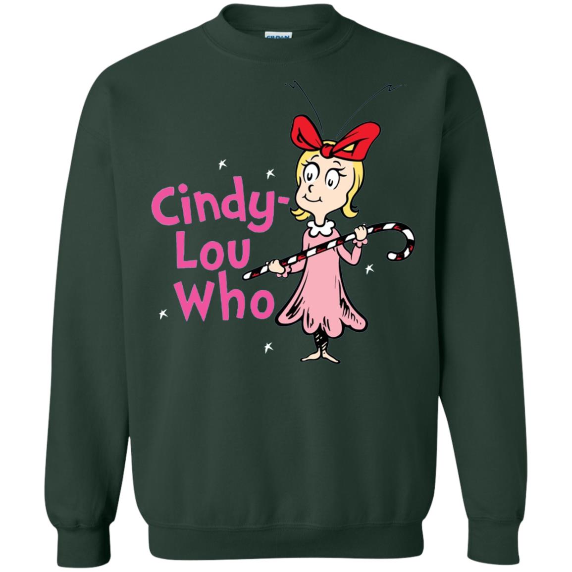 Dr. Seuss Cindy-lou Who T-shirt Forest Green