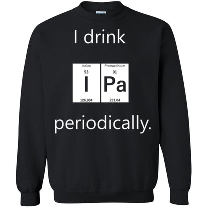Chemistry T-shirt Drink Ipa Periodically Black