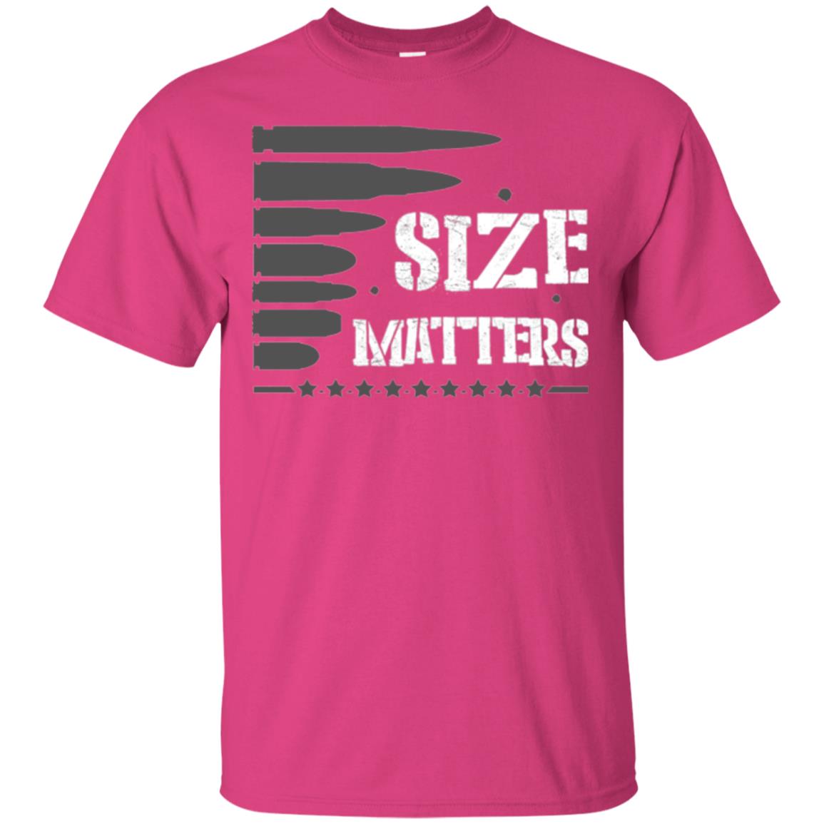 Hunter T-shirt Size Matters Heliconia
