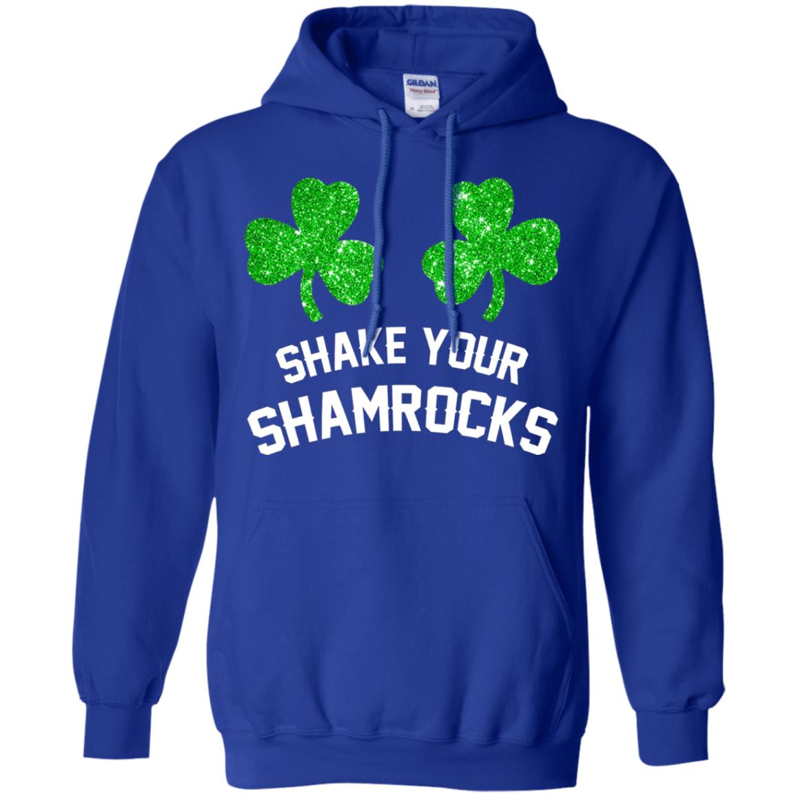 Shake Your Shamrocks St. Patrick_s Day T-shirt Royal