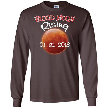 Blood Moon T-shirt Rising 01.31.2018 Dark Chocolate