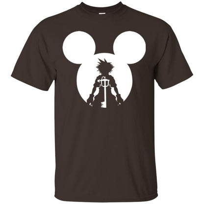 Mickey Lovers T-shirt Disney Kingdom Hearts Dark Chocolate
