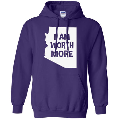 Arizona Teacher Shirt I Am Worth More Purple