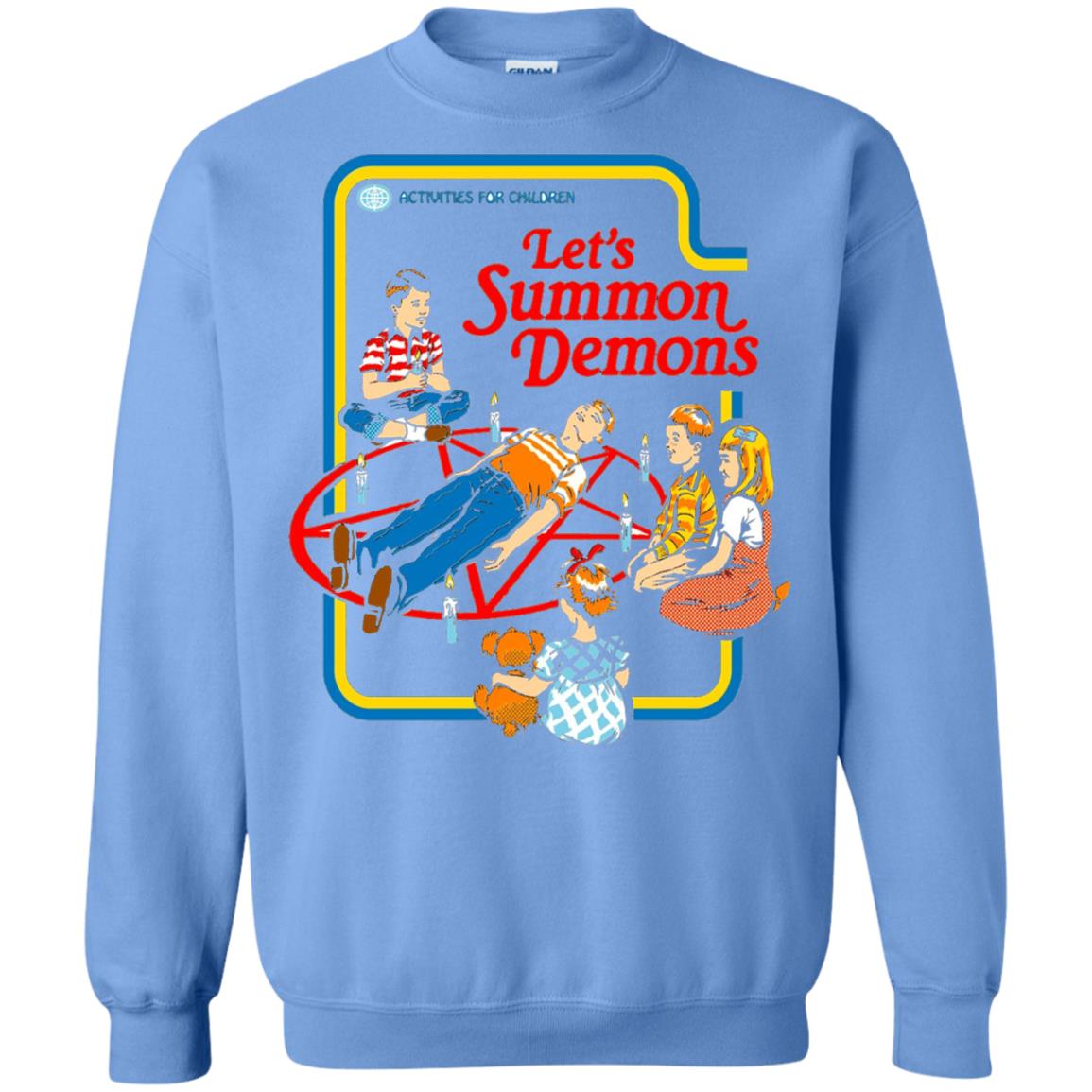 Lets Summon Demons Shirt Carolina Blue