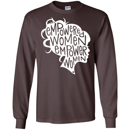 Women_s Right T-shirt Feminist Empowered Women March Hot 2017 Dark Chocolate
