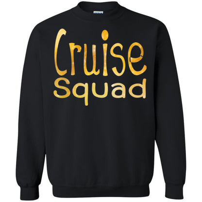 Cruise Squad T-shirt Funny Party Black