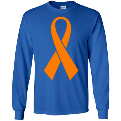 Orange Ribbon Gun Violence Awareness Anti Gun T-shirt Royal