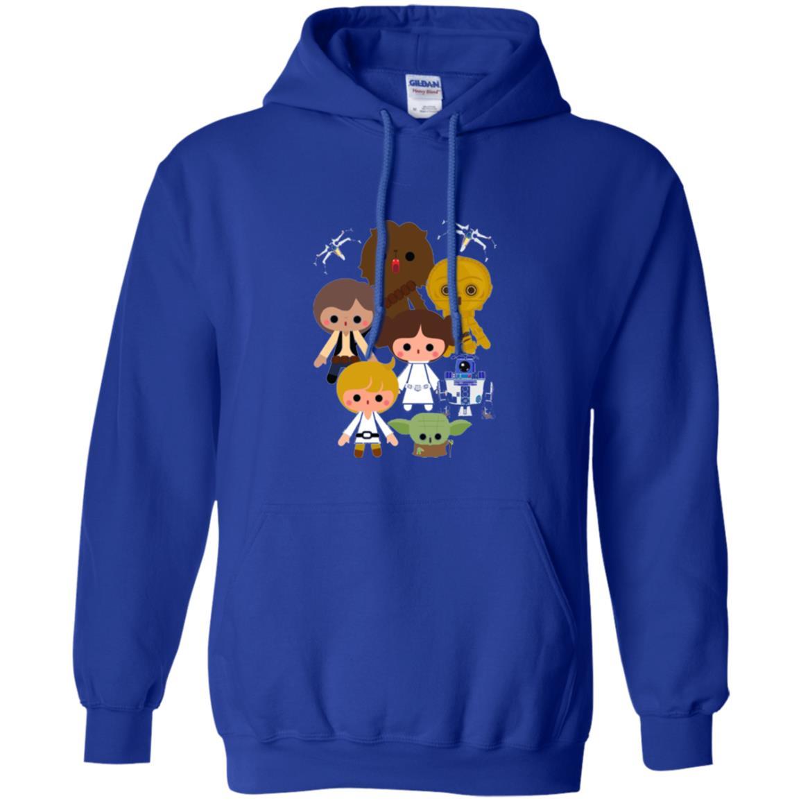 Film T-shirt Cute Kawaii Style Heroes Graphic Royal